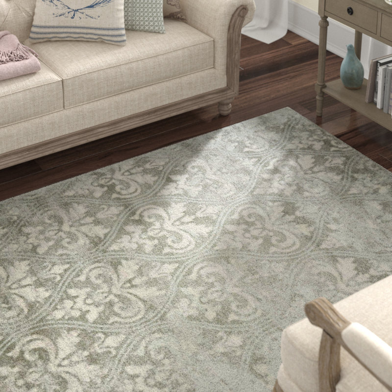 Lark Manor Angelique Neutral Gray Area Rug & Reviews Wayfair